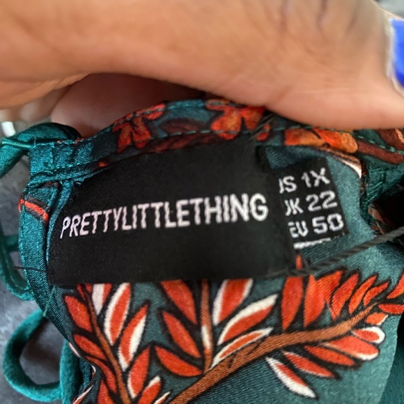 Emerald printed cross cross dress - Picture 6 of 8